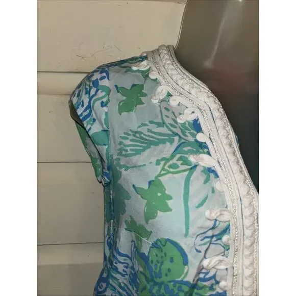 Lilly Pulitzer Cap Sleeve Pullover Shift Dress Size XS - Picture 5 of 8
